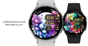 Abstract Paint Watch Face Screenshot 3