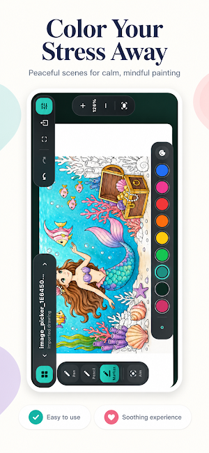 Nature Coloring Book: Paint Screenshot 0