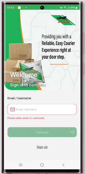 Sprint Couriers Screenshot 0