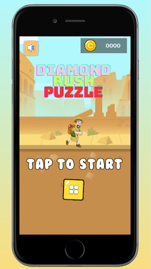Diamond Rush Puzzle Screenshot 0