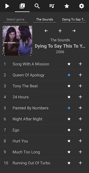 Jukebox One - Music player Screenshot 1