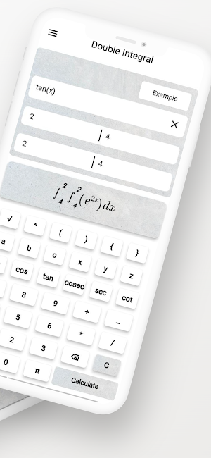 Double Integral Calculator Screenshot 2