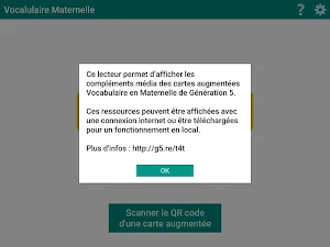 Lecteur Vocabulaire Maternelle Screenshot 1