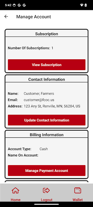 Farmers Co-op Oil Co Car Wash Screenshot 3