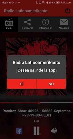 Radio Latinoamerikanto Screenshot 0