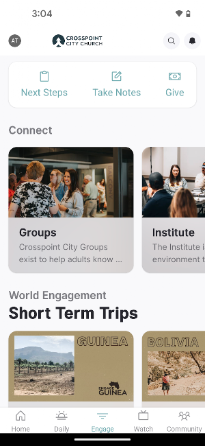 Crosspoint City Church Screenshot 1