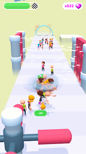 Human Tornado Rush 3D Screenshot 3