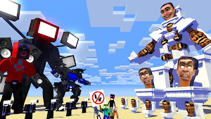 TVMan MOD Minecraft Skibidi Screenshot 2