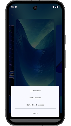 Blue HD Wallpaper &Backgrounds Screenshot 3