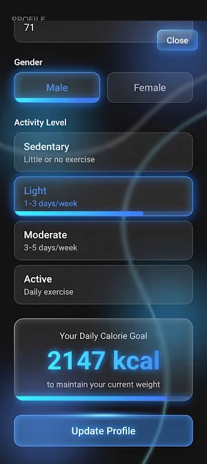 MealScan - AI Calorie Counter Screenshot 3