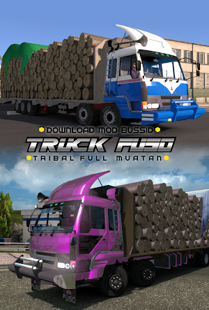 Download Mod Bussid Truck Fuso Tribal Full Muatan Screenshot 0