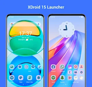XDroid 15 Launcher Screenshot 0