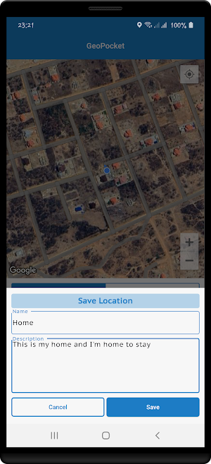 GeoPocket Screenshot 1