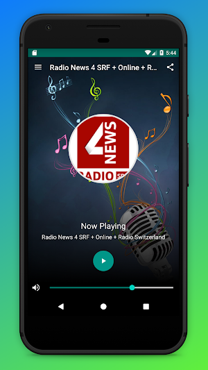 Radio SRF 4 News App Schweiz Screenshot 0