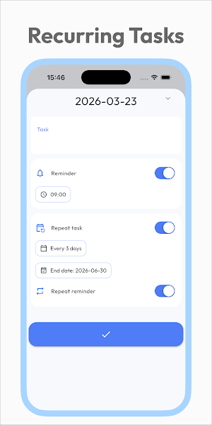 Simple Task: To-Do & Calendar Screenshot 2