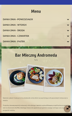 Bar Mleczny Andromeda Screenshot 2