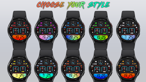 Adore Hybrid Watch Face Screenshot 0