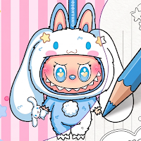 Labubu Coloring Book Game