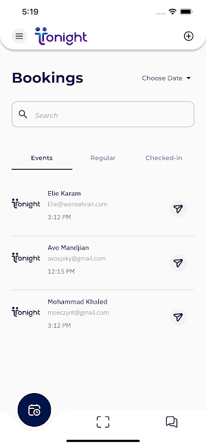 Tonight Door App Screenshot 0
