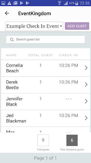 EventKingdom - QR Code Reader Screenshot 1