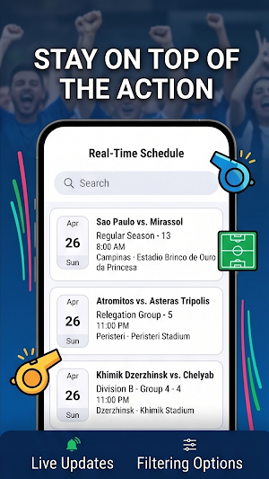 Vgo Live: Football Companion Screenshot 1