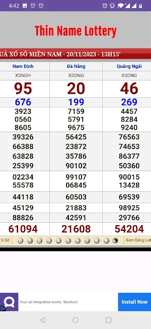 Live Lottery Minh Ngoc Screenshot 2