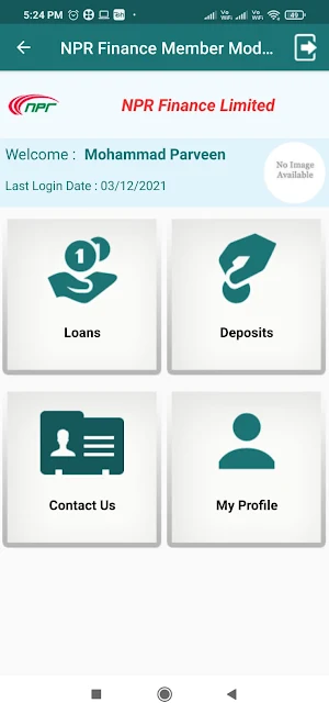 NPR Finance Limited Screenshot 1