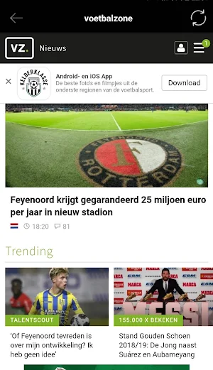 Nederlandstalige Kranten Screenshot 2