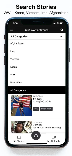 USA Warrior Stories Screenshot 1