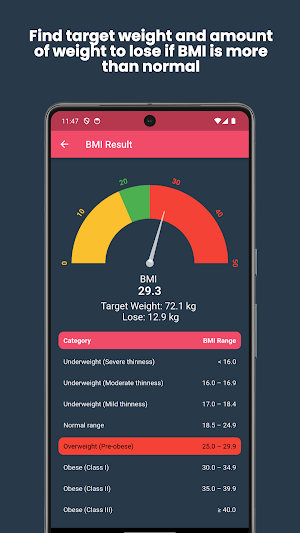 Body Calculator Pro Body Mass Screenshot 2
