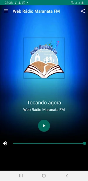 Web Rádio Maranata FM Screenshot 1