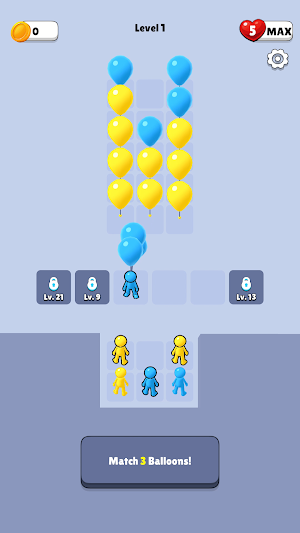 Rise Up: Balloon Match Screenshot 0