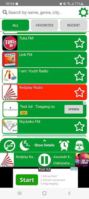South Africa Radios Screenshot 0