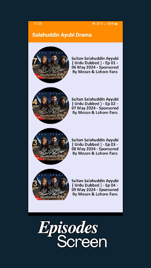 Salahuddin Ayubi Drama Screenshot 1