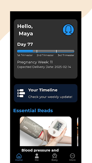 Baby To Pregnancy Tracker Screenshot 3