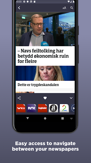 Norwegian Newspapers Screenshot 2