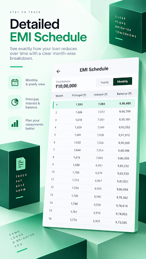EMI Calculator: Loan Tracker Screenshot 1