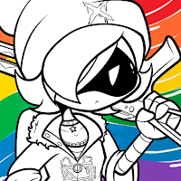 AR Draw Coloring Murder Drones