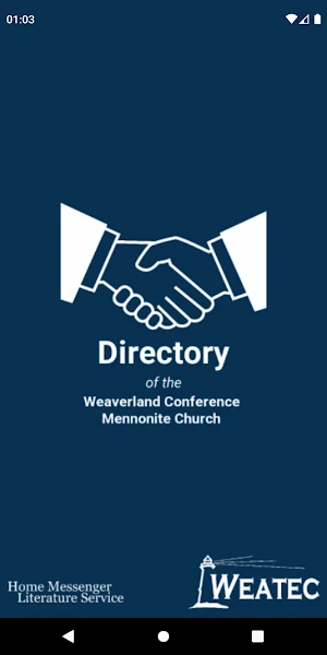 Church Directory - Weaverland Conference Screenshot 1