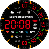 WR 014 Digital Watch Face