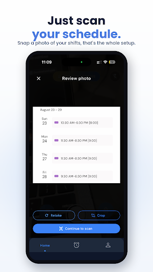 Rise Right: Shift Work Alarm Screenshot 0