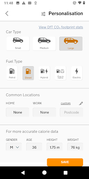 CarbonDiem Screenshot 3