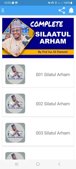 Silatul Arham - Prof Isah Ali Screenshot 0
