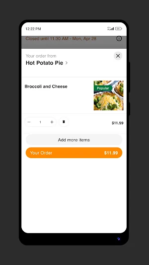 Hot Potato Pie Screenshot 3