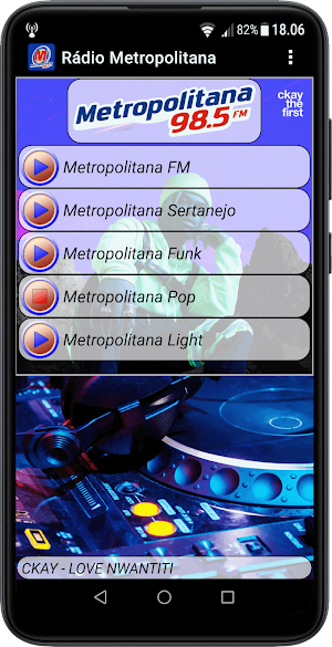 Radio Metropolitana FM Screenshot 0