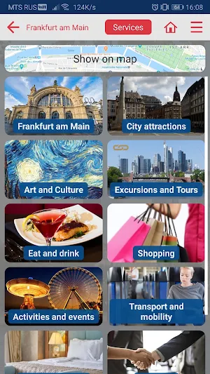 Frankfurt am Main city guide Screenshot 1