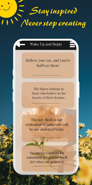 motivational quotes every morn Screenshot 1