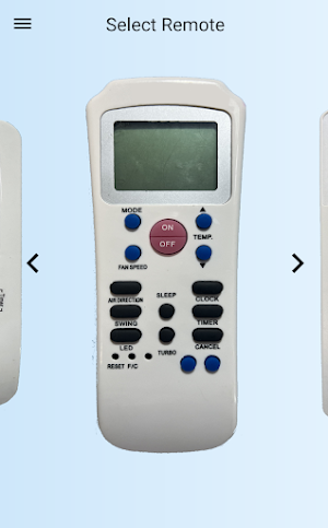 Remote for Carrier AC Screenshot 0