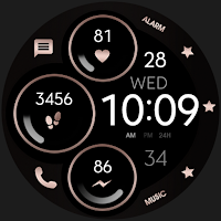 Minimal Bronze Watch Face