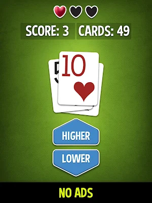Higher Lower - Hi Lo Free Screenshot 1